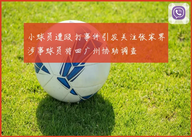 小球员遭殴打事件引发关注张家界涉事球员将回广州协助调查